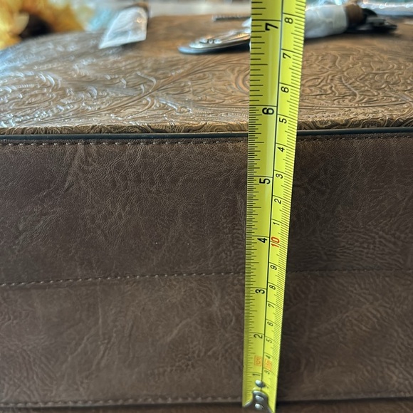 COPY - 2 IN ONE SET! Montana West concealed carry tote & handbag,embossed vegan… - Picture 16 of 16